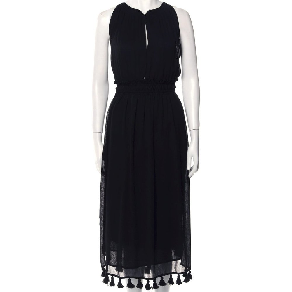 Apiece Apart Halterneck Dress with Tassel Detail